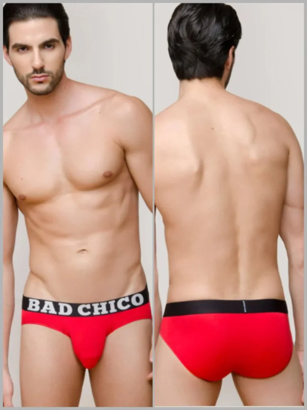 BAD CHICO - Red Alert - Modal Brief - Red (Size L)